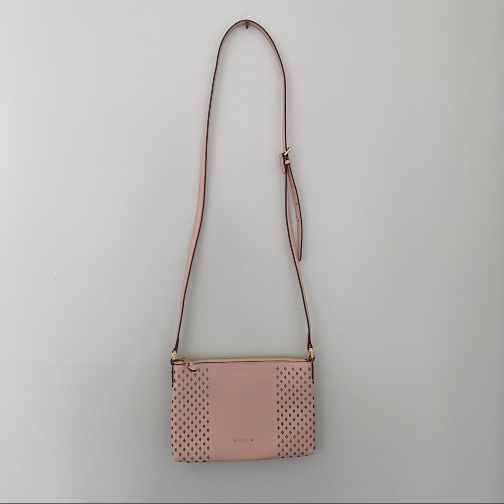 Ralph Lauren Tasmine Perforated Crossbody Bag - Picture 2 of 11